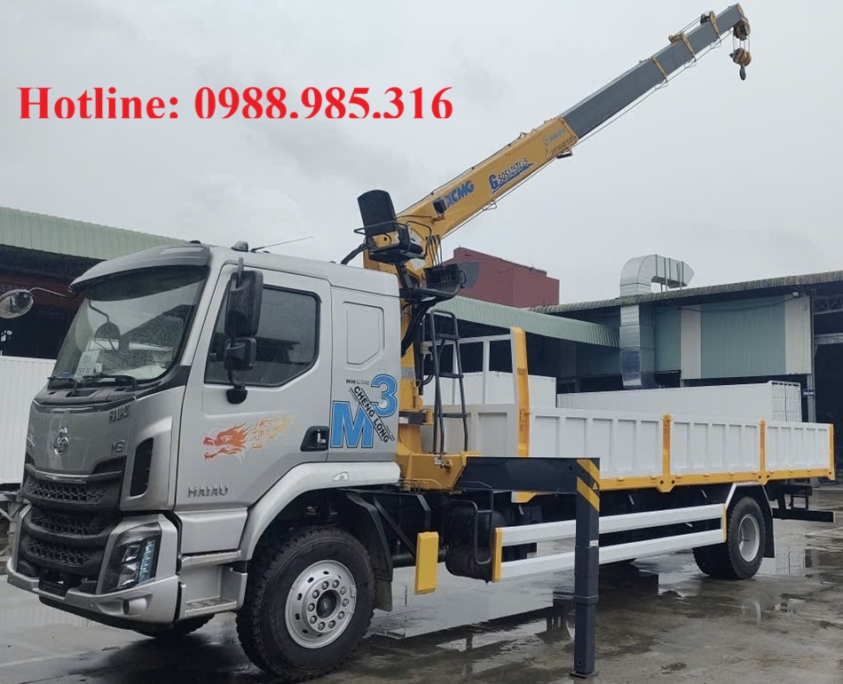 giá xe tải cẩu 5 tấn 5 khúc